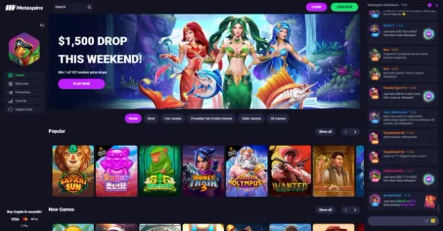 Metaspins Slot Game Logo by 