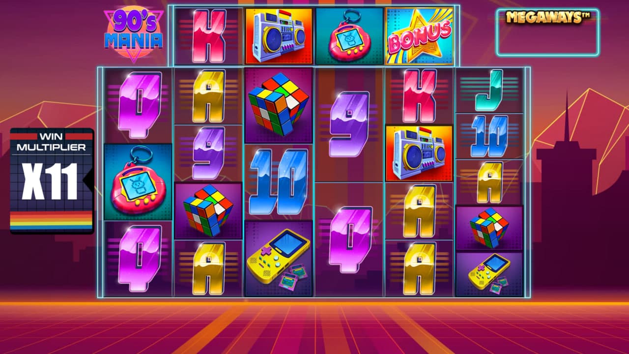 90's Mania Megaways by Blueprint Gaming screen 2