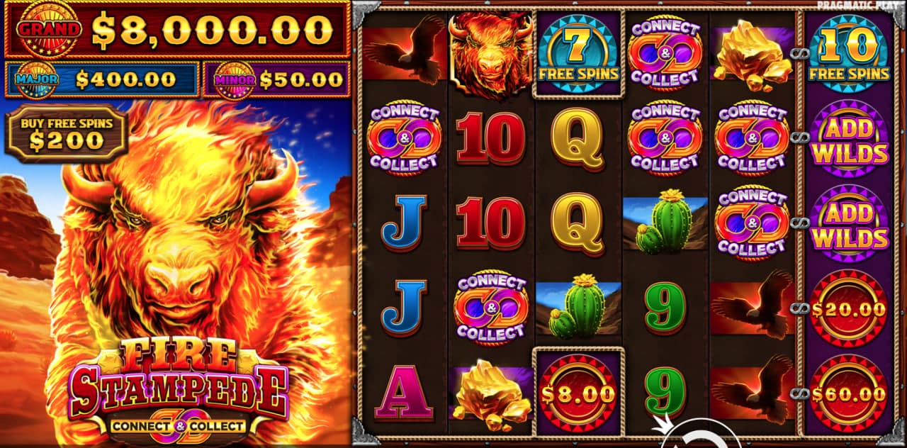 Fire Stampede by Pragmatic Play screen 3