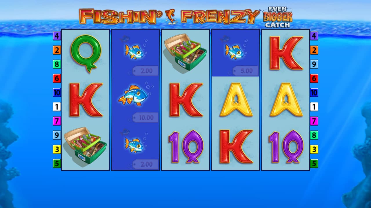 Fishin' Frenzy Even Bigger Catch by Blueprint Gaming screen 1