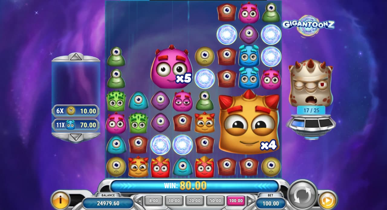 Gargantoonz by Play'n GO screen 2