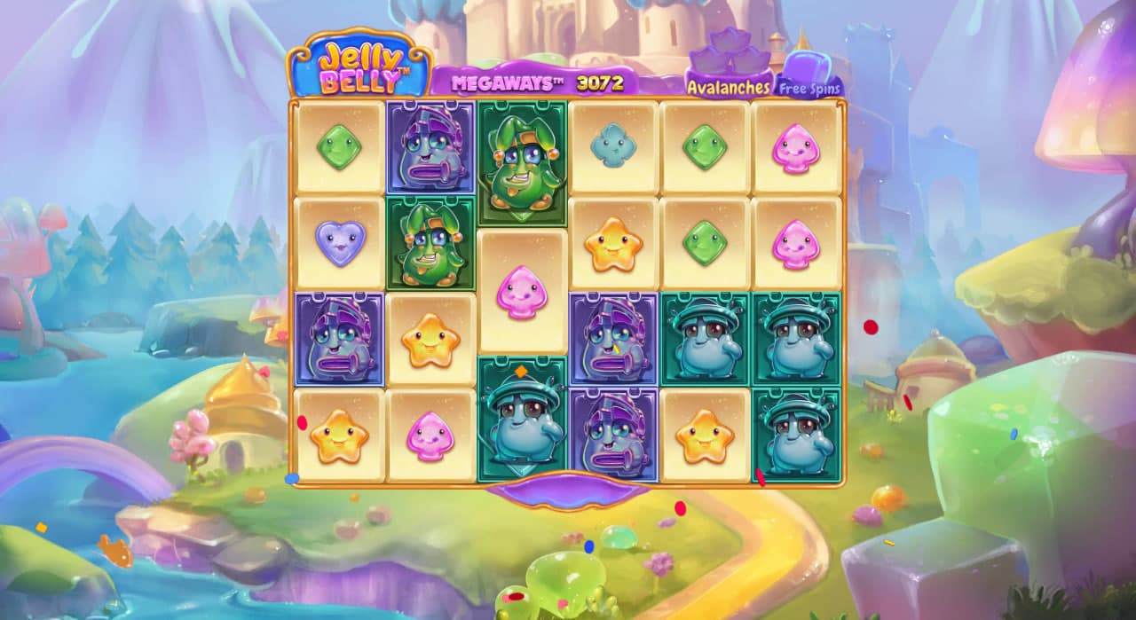Jelly Belly Megaways by NetEnt screen 1