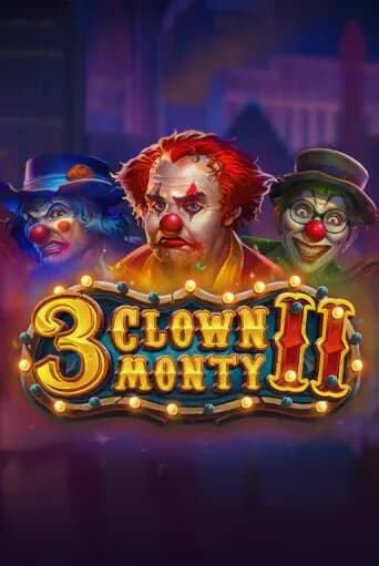 3 Clown Monty II Slot Game Logo by Play'n GO