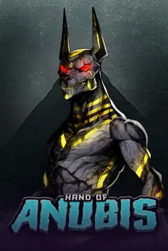 Hand of Anubis Slot Game Logo by Hacksaw Gaming