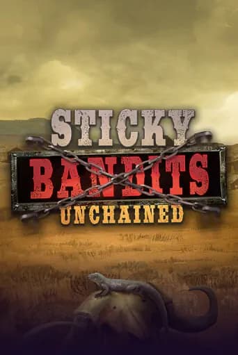 Sticky Bandits Unchained Slot Game Logo by Quickspin