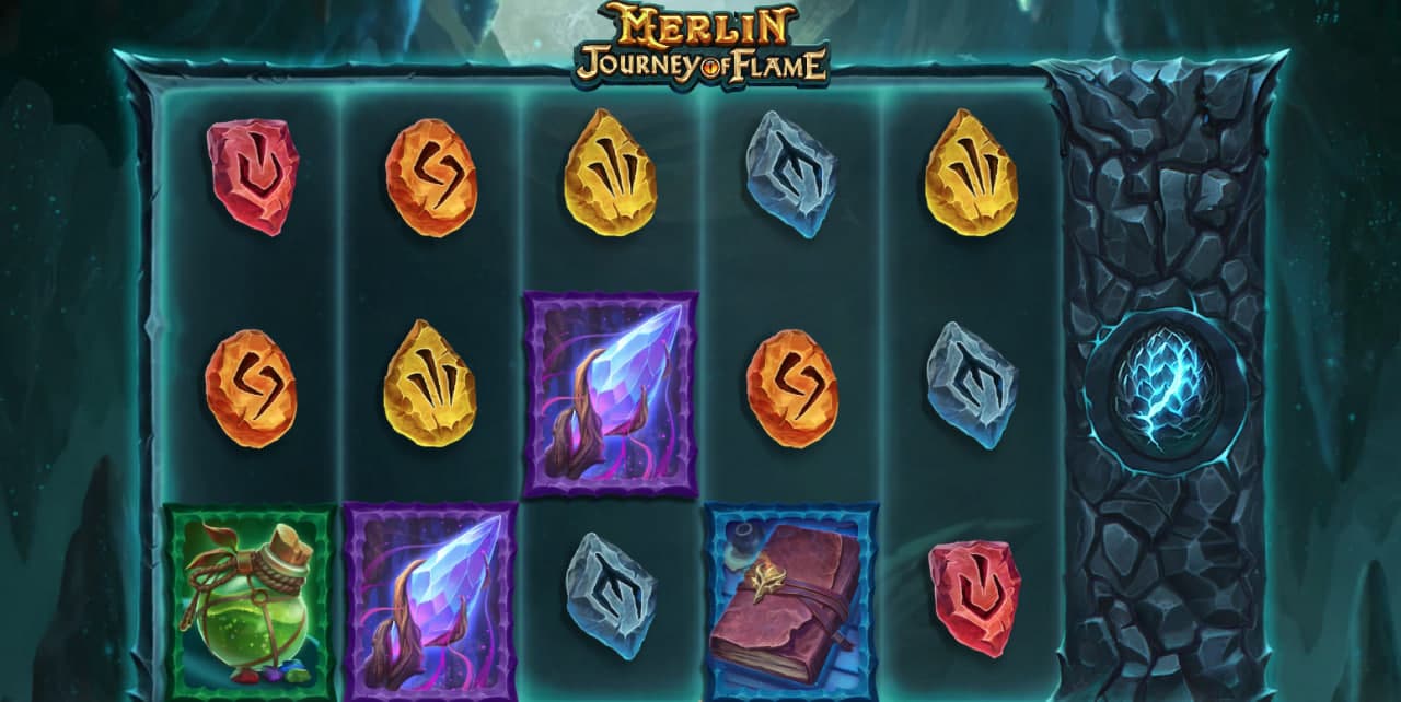 Merlin: Journey of Flame by Play'n GO screen 4
