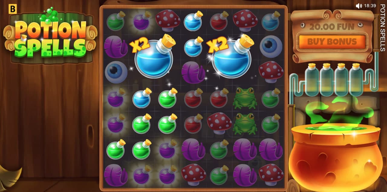 Potion Spells by BGaming screen 1