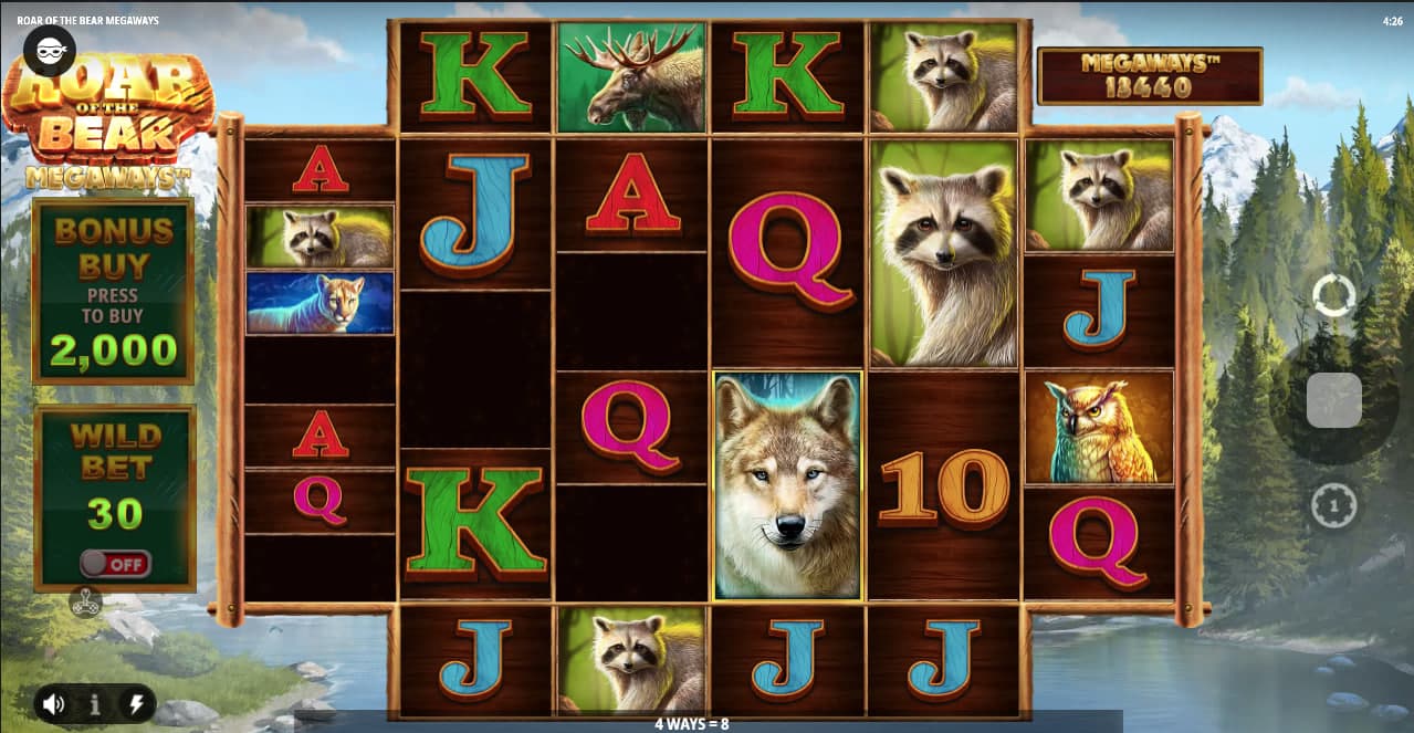 Roar of the Bear Megaways by iSoftBet screen 1