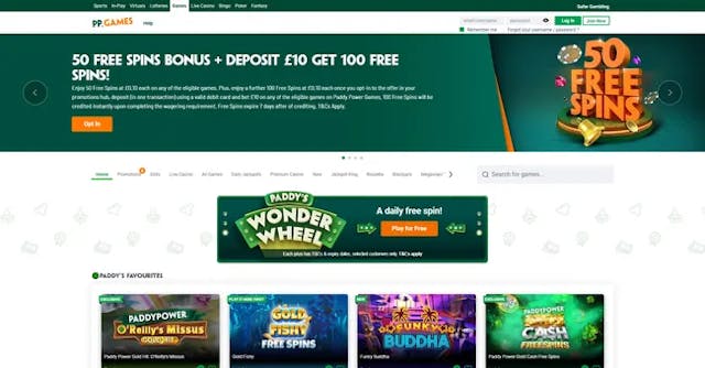 Paddy Power Slot Game Logo by 