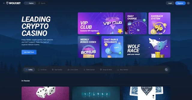 Wolf.bet Slot Game Logo by 