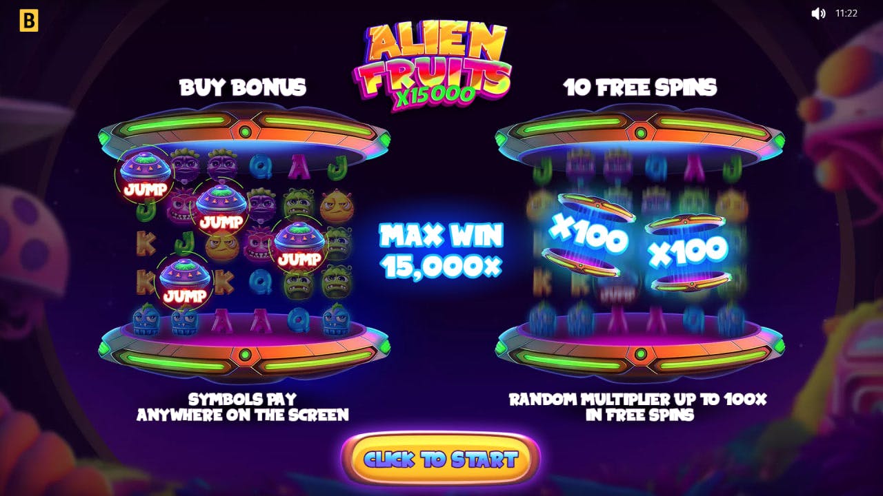 Alien Fruits by BGaming