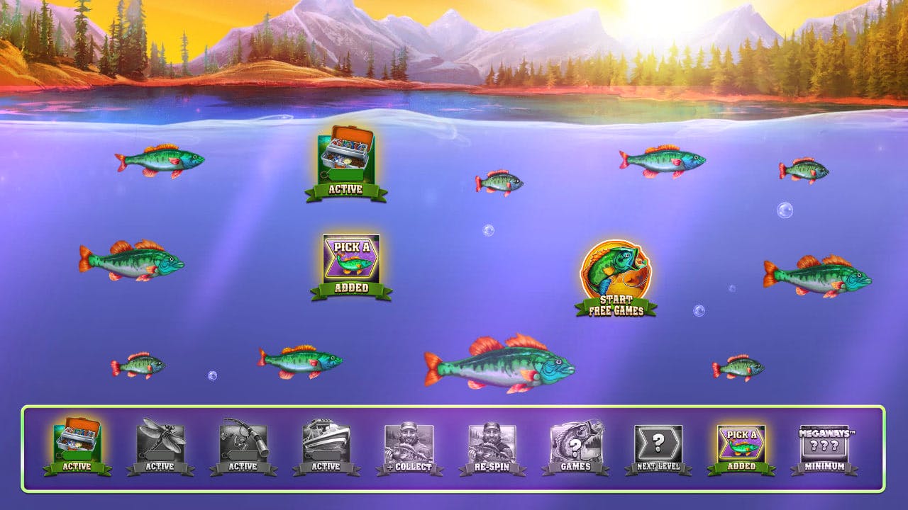 Big Catch Bass Fishing Megaways by Blueprint Gaming screen 3