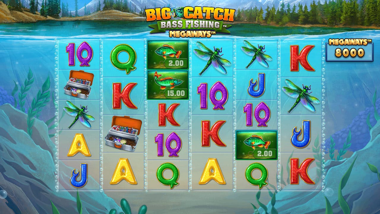 Big Catch Bass Fishing Megaways by Blueprint Gaming screen 4