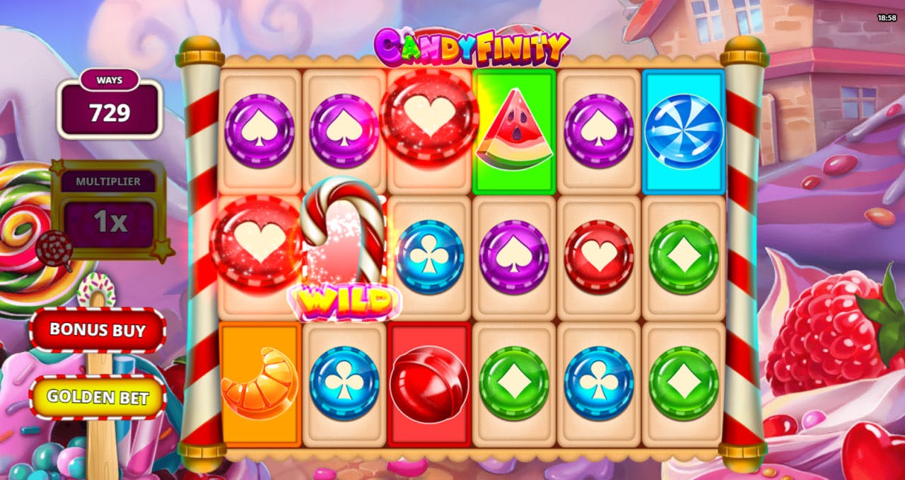 Candyfinity by Yggdrasil Gaming screen 1