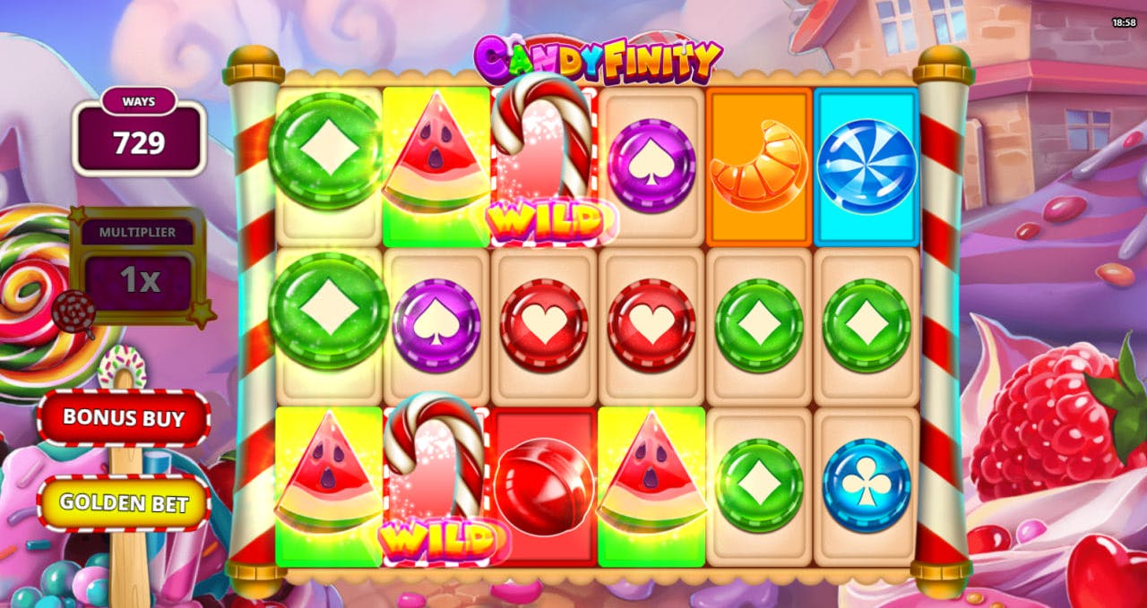 Candyfinity by Yggdrasil Gaming screen 2