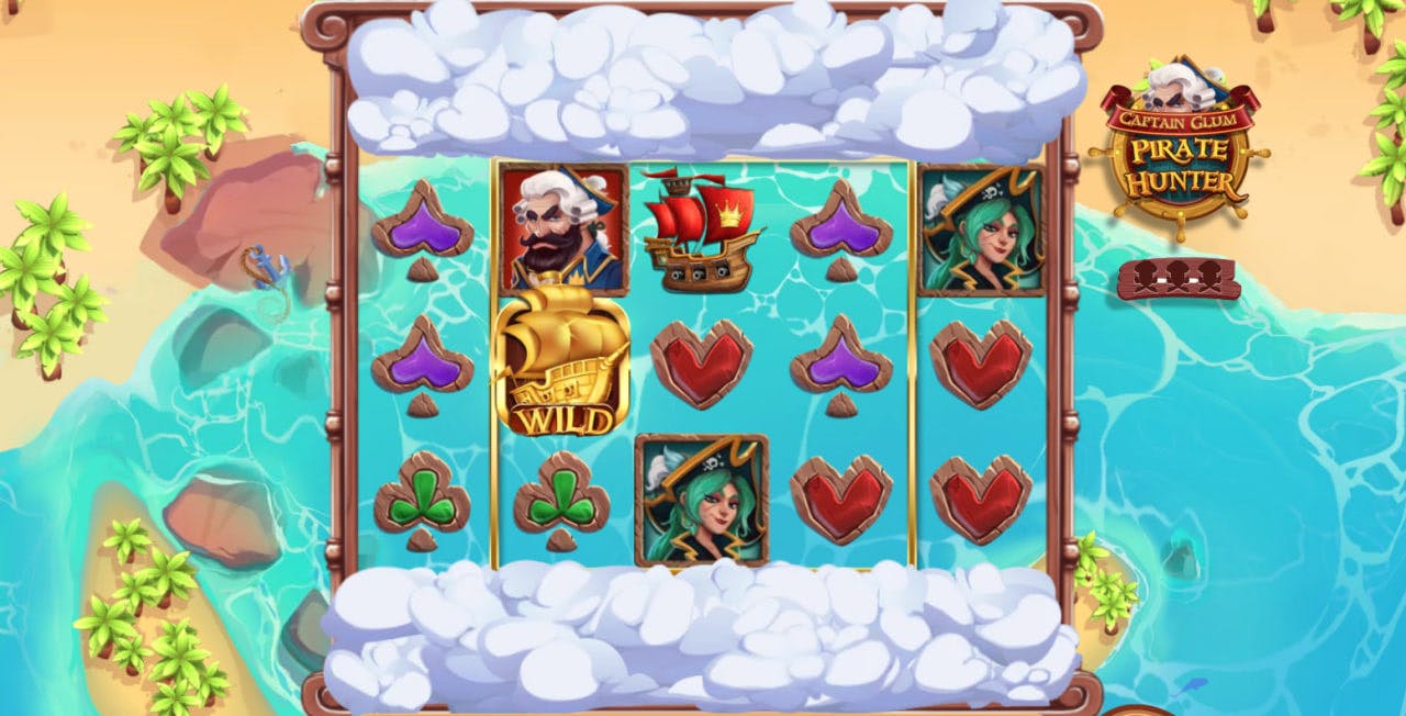 Captain Glum: Pirate Hunter by Play'n GO screen 1