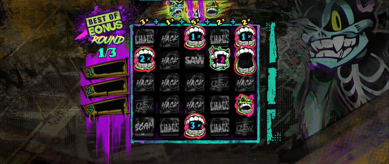 Chaos Crew 2 by Hacksaw Gaming screen 2