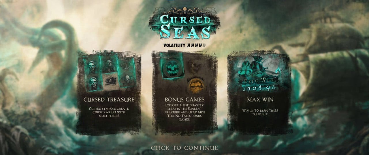 Cursed Seas by Hacksaw Gaming screen 1