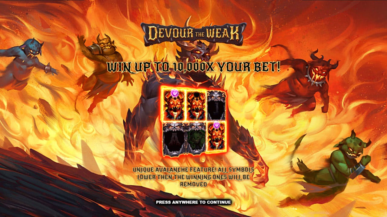 Devour The Weak by Yggdrasil Gaming