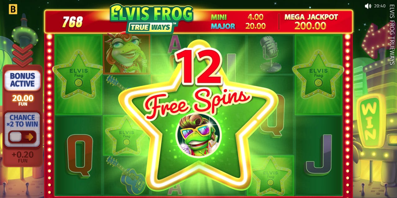 Elvis Frog TRUEWAYS by BGaming screen 2