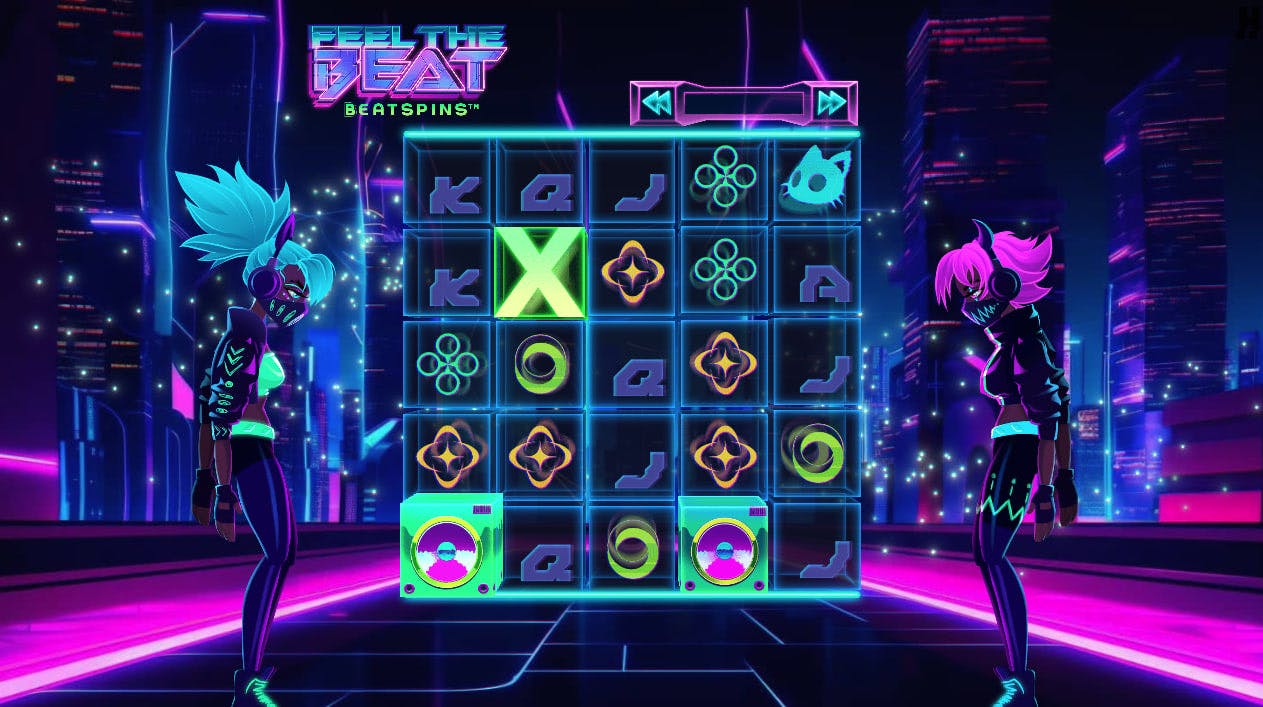 Feel the Beat by Hacksaw Gaming screen 2