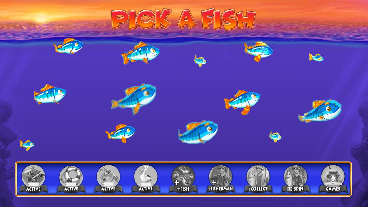 Fishin' Frenzy the Big Splash by Blueprint Gaming screen 3
