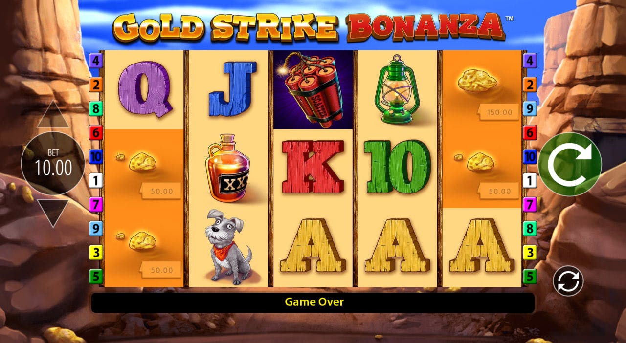 Gold Strike Bonanza by Blueprint Gaming screen 1