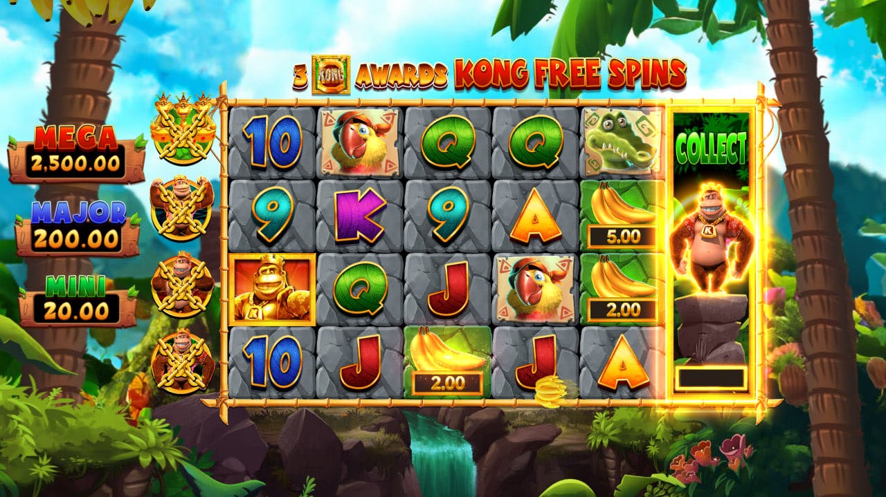 King Kong Cash Even Bigger Bananas by Blueprint Gaming screen 1