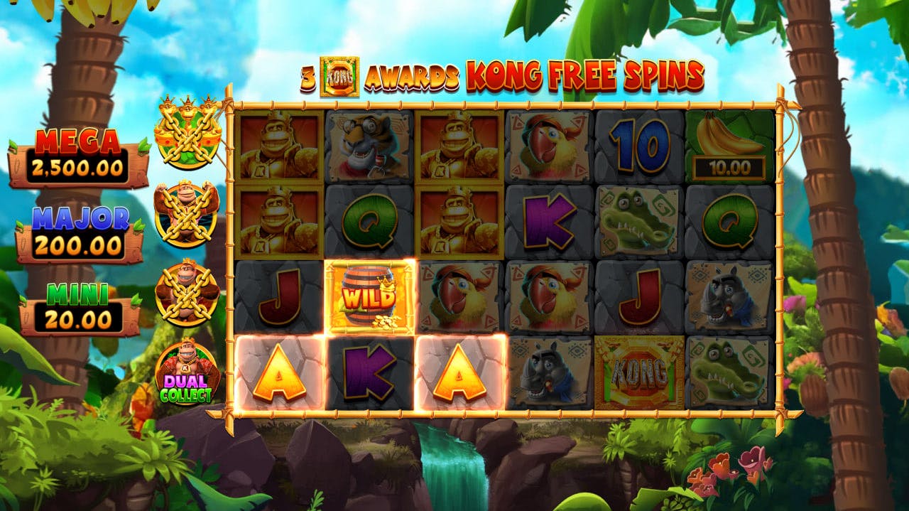 King Kong Cash Even Bigger Bananas by Blueprint Gaming screen 4