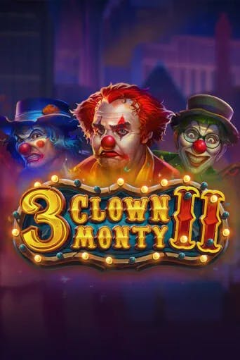 3 Clown Monty II Slot Game Logo by Play'n GO