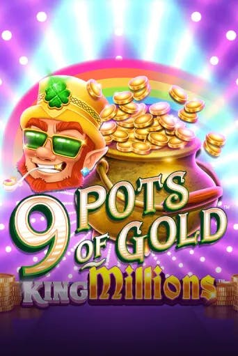 9 Pots of Gold King Millions Slot Game Logo by Games Global