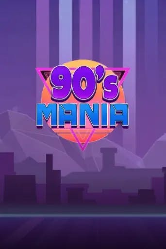 90's Mania Megaways Slot Game Logo by Blueprint Gaming