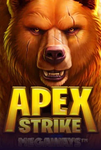 Apex Strike Megaways Slot Game Logo by Iron Dog Studio