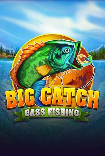 Big Catch Bass Fishing Slot Game Logo by Blueprint Gaming