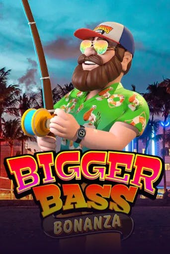 Bigger Bass Bonanza Slot Game Logo by Pragmatic Play