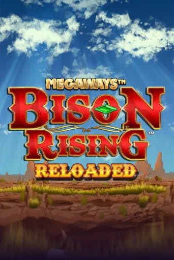 Bison Rising Megaways Slot Game Logo by Blueprint Gaming