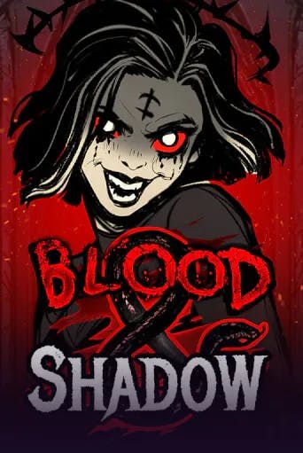 Blood and Shadow Slot Game Logo by Nolimit City