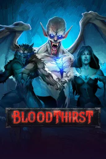 Bloodthirst Slot Game Logo by Hacksaw Gaming