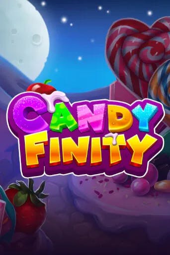 Candyfinity Slot Game Logo by Yggdrasil Gaming