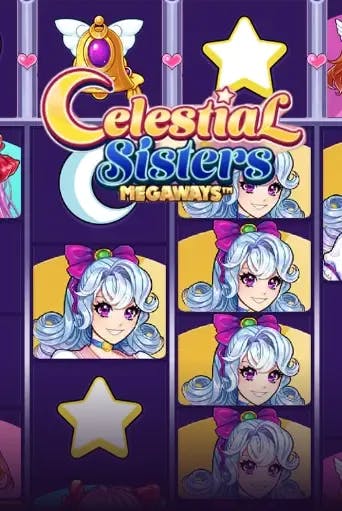 Celestial Sisters Megaways Slot Game Logo by Blueprint Gaming