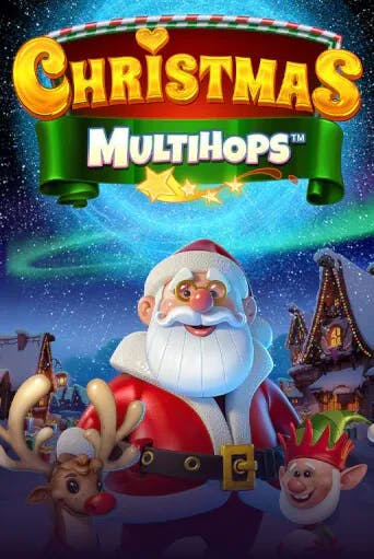 Christmas Multihops Slot Game Logo by Red Tiger