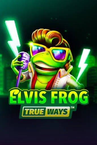 Elvis Frog TRUEWAYS Slot Game Logo by BGaming