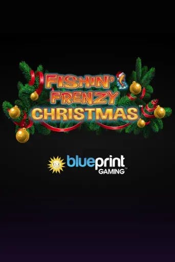Fishin’ Frenzy Christmas Slot Game Logo by Blueprint Gaming