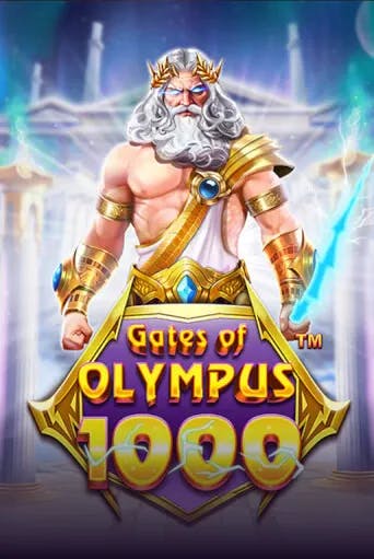 Gates of Olympus 1000 Slot Game Logo by Pragmatic Play