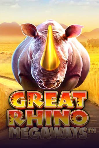Great Rhino Megaways Slot Game Logo by Pragmatic Play