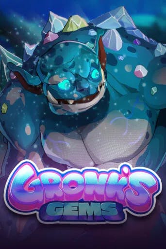 Gronk’s Gems Slot Game Logo by Hacksaw Gaming