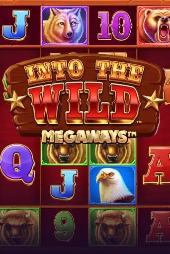 Into The Wilds Megaways Slot Game Logo by Blueprint Gaming