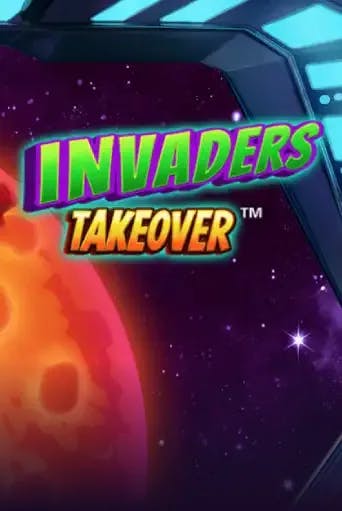 Invaders Takeover Slot Game Logo by Light & Wonder