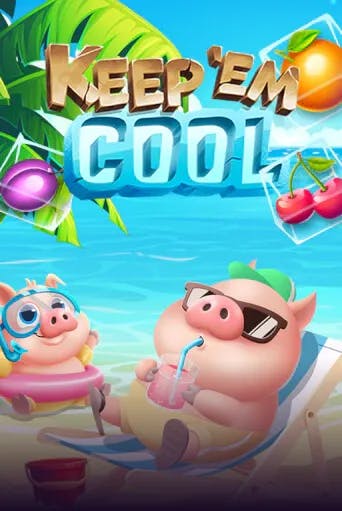 Keep'em Cool Slot Game Logo by Hacksaw Gaming
