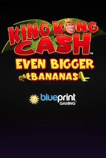 King Kong Cash Even Bigger Bananas Slot Game Logo by Blueprint Gaming